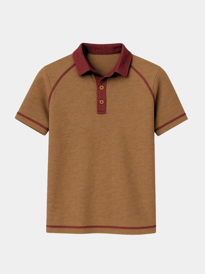 Alfred | Poloshirt mit Kontrastdetails