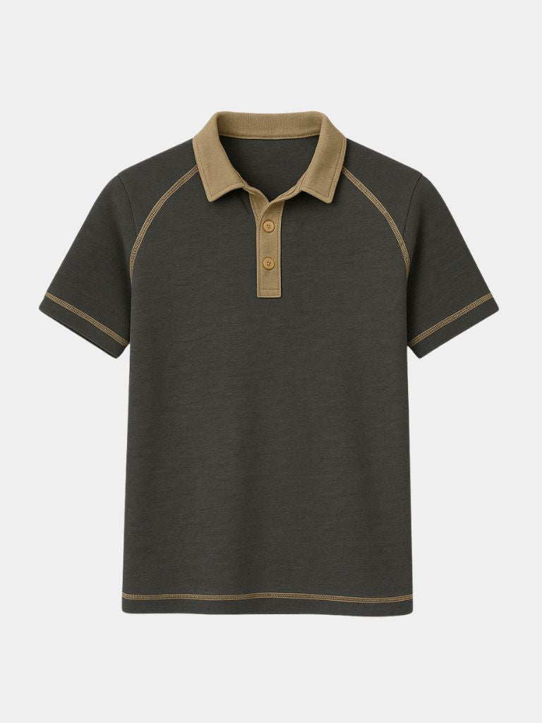 Alfred | Poloshirt mit Kontrastdetails