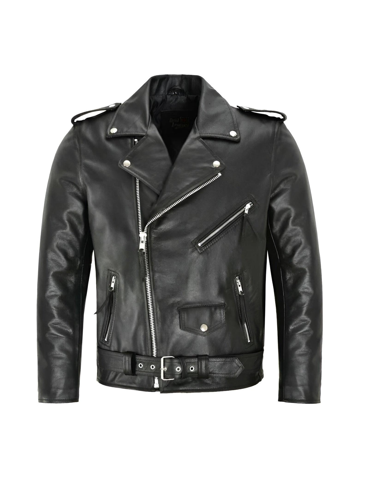Augustin | Schwarze Bikerjacke