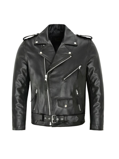 Augustin | Schwarze Bikerjacke