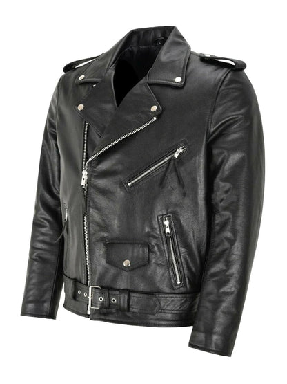 Augustin | Schwarze Bikerjacke