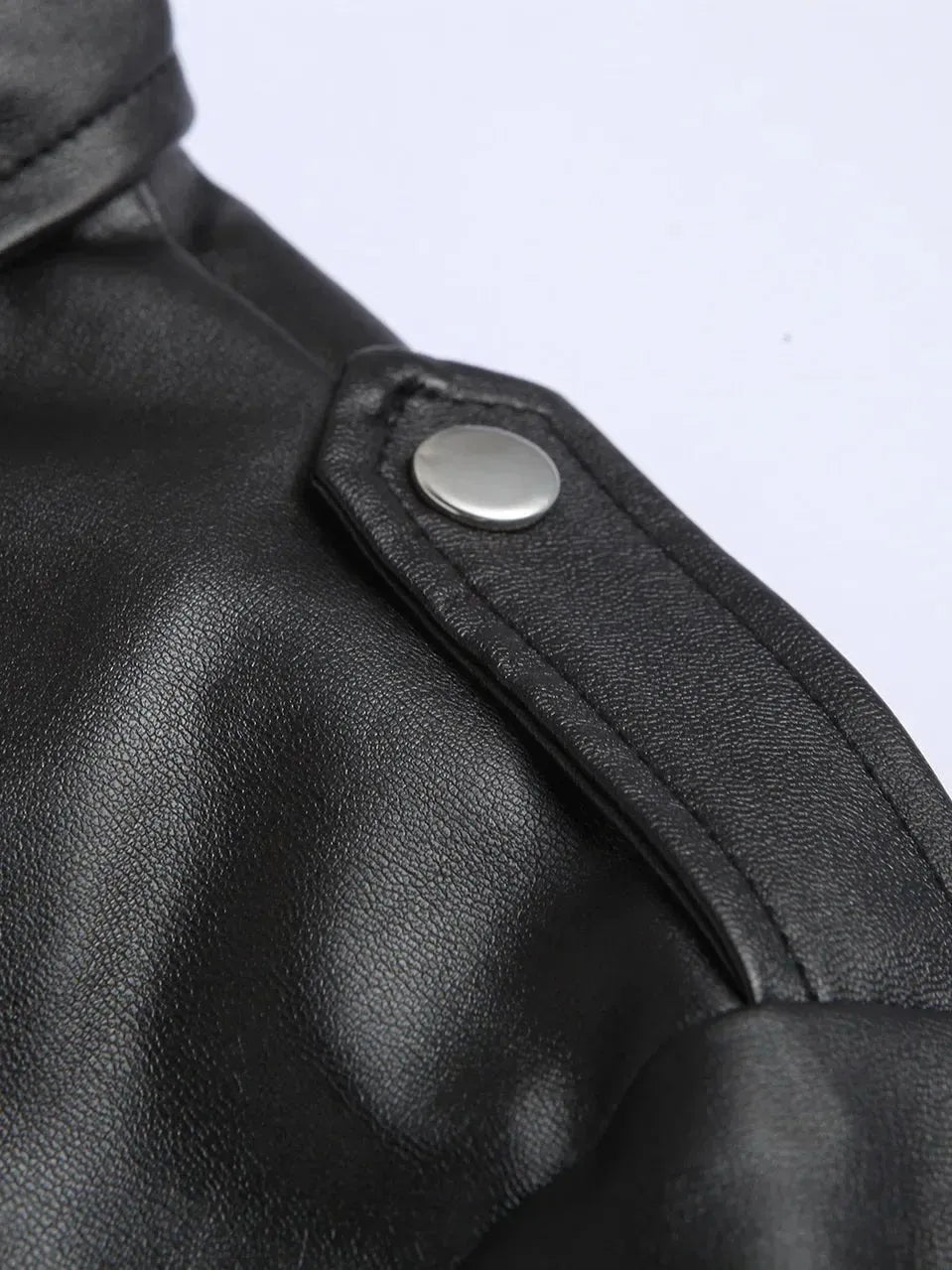 Augustin | Schwarze Bikerjacke