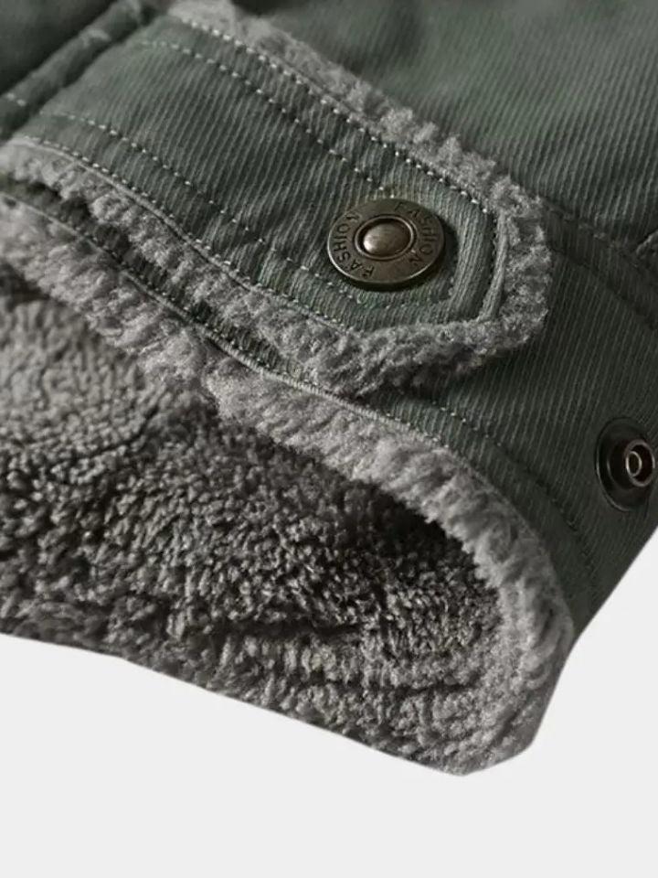 Achim | Olivgrüne Pilotenjacke