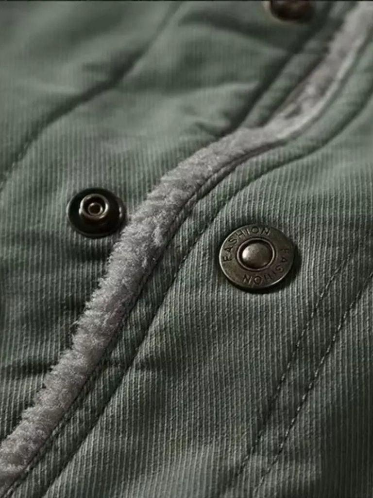 Achim | Olivgrüne Pilotenjacke