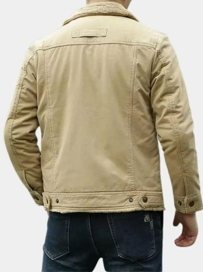 Achim | Olivgrüne Pilotenjacke