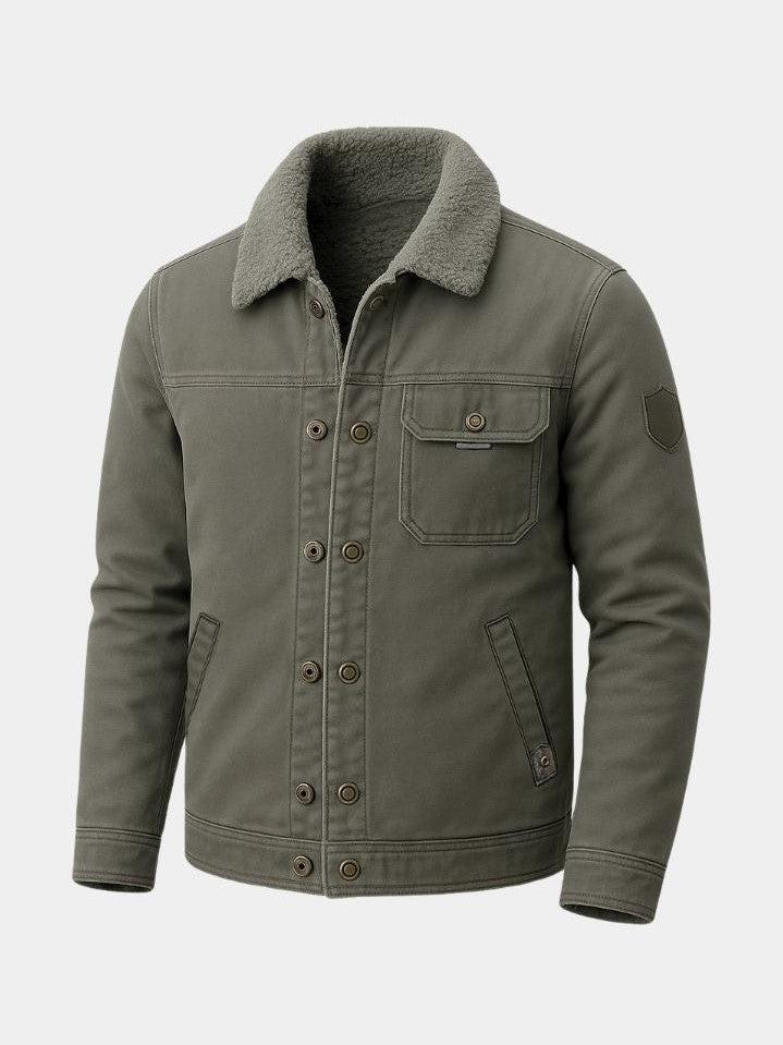 Achim | Olivgrüne Pilotenjacke