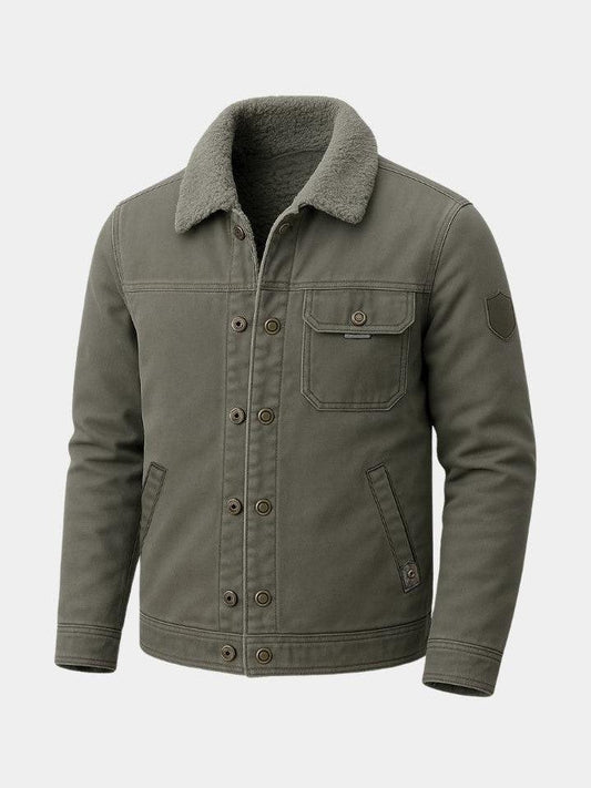 Achim | Olivgrüne Pilotenjacke