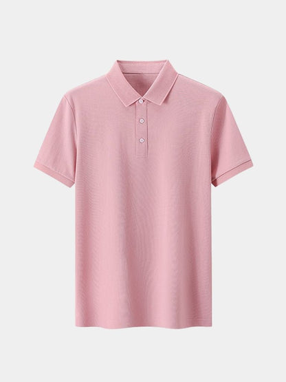 Achim | Klassisches cremefarbenes Poloshirt
