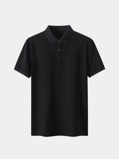Achim | Klassisches cremefarbenes Poloshirt