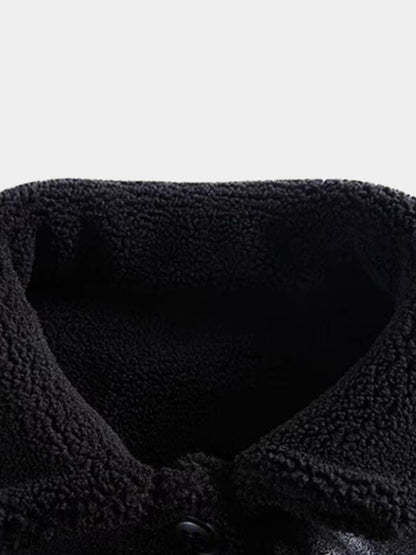 Benjamin | Camelfarbene Jacke mit Knopfleiste