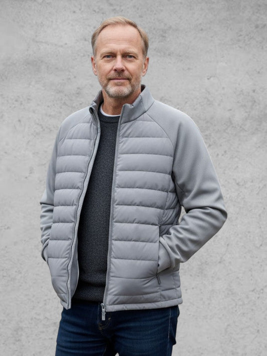 Berthold | Graue Steppjacke
