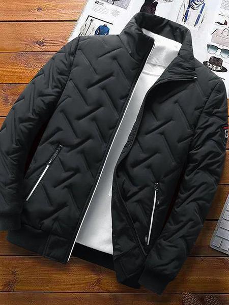 Bruno | Schwarze Steppjacke