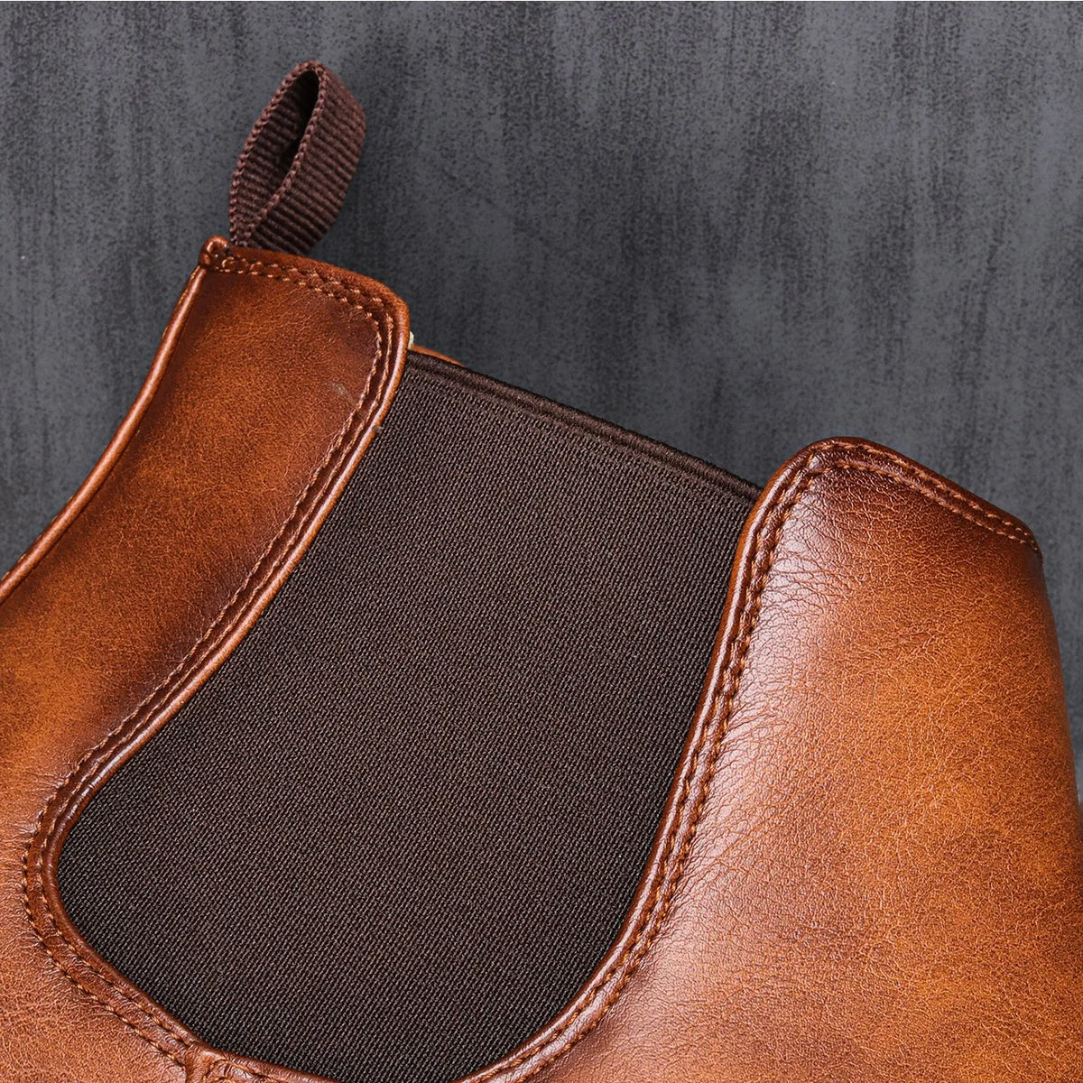 Burkhard | Klassische braune Chelsea-Boots