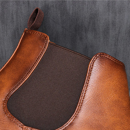 Burkhard | Klassische braune Chelsea-Boots