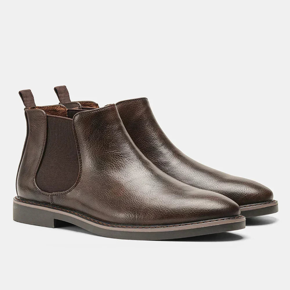 Burkhard | Klassische braune Chelsea-Boots