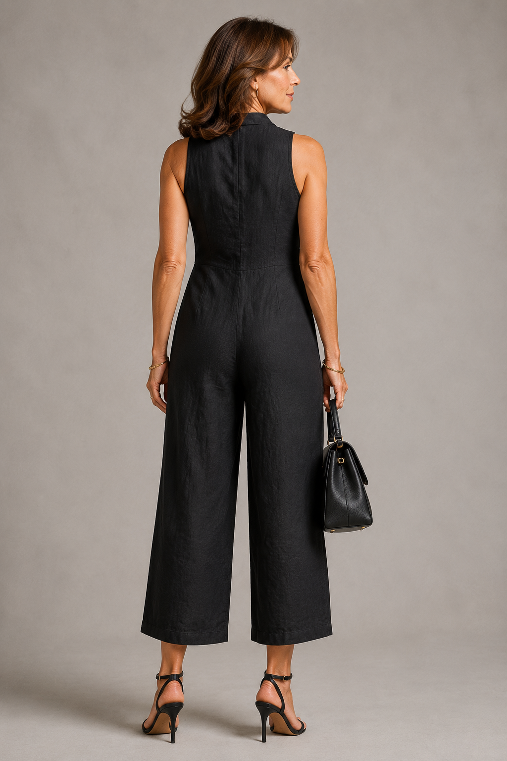 Karin | Jumpsuit in Leinenoptik