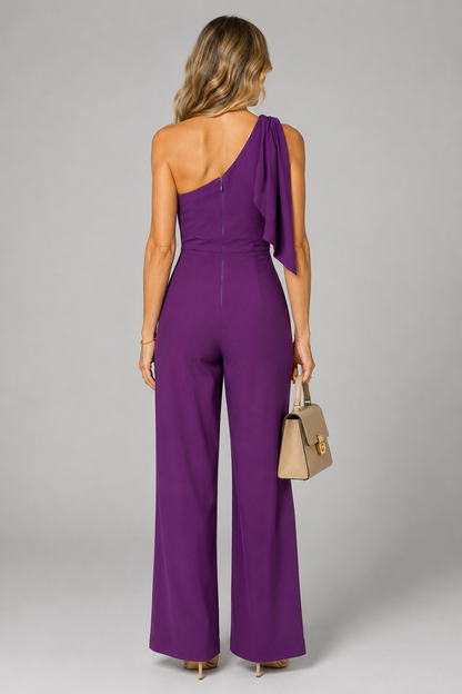 Viola | Jumpsuit mit asymmetrischer Schulter