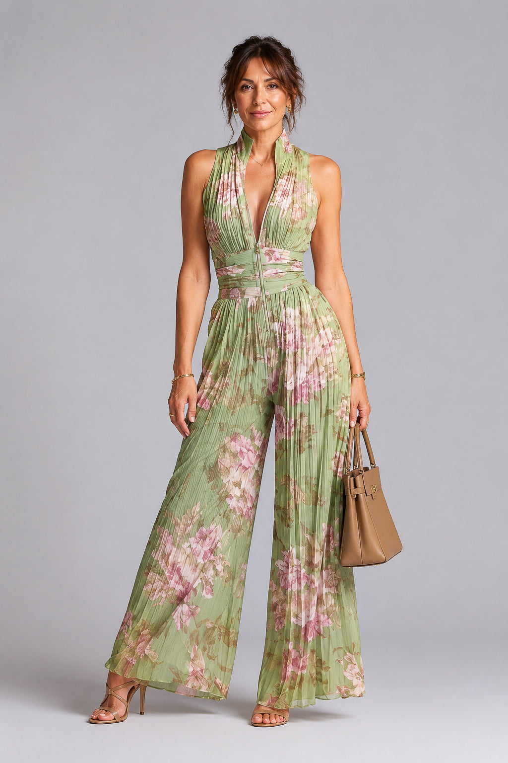 Gisela | Jumpsuit mit Blumenmuster