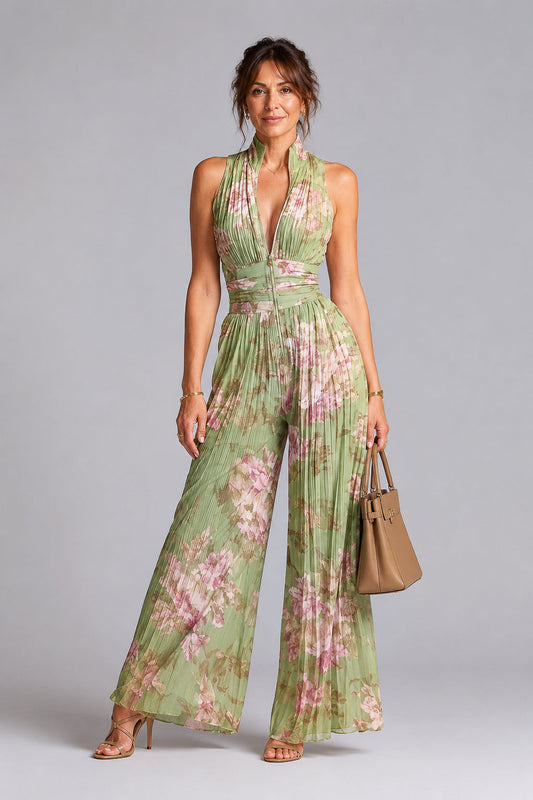 Gisela | Jumpsuit mit Blumenmuster