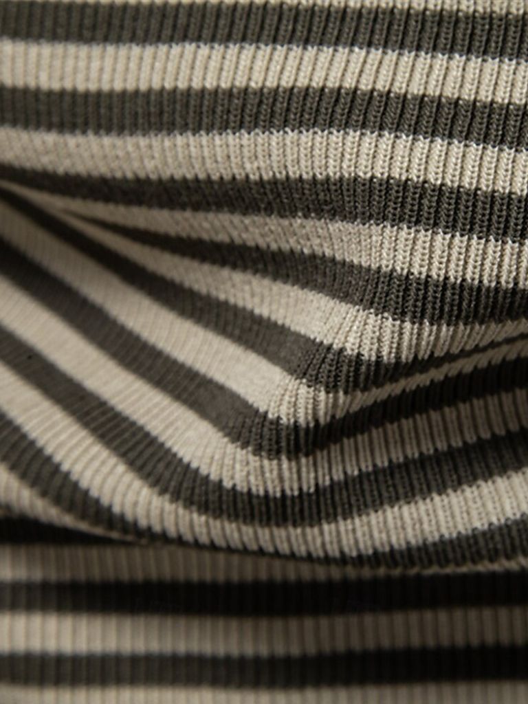 Konstantin | Dunkelblau gestreiftes Poloshirt