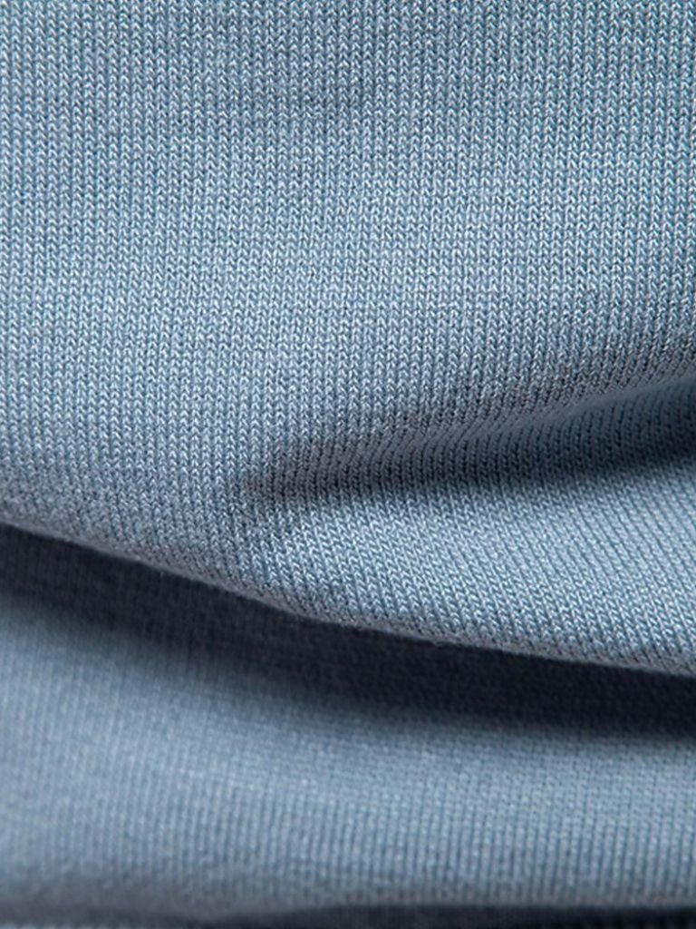 Kaspar | Schwarz-camelbraunes Colorblock-Poloshirt