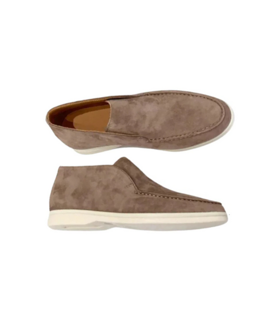 Jens | Freizeit-Loafer in Veloursoptik