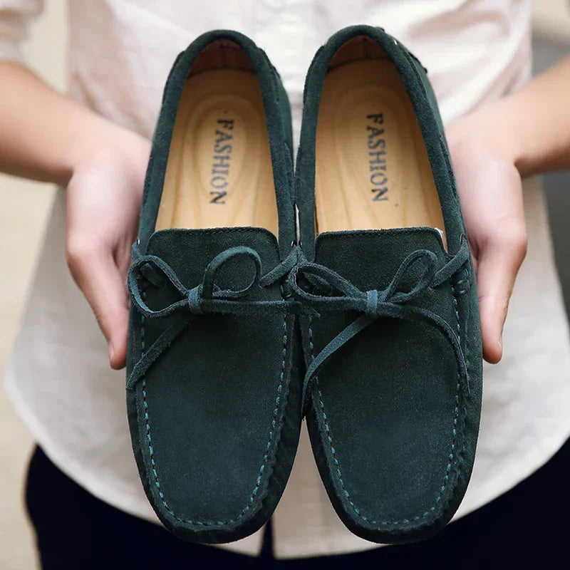Sven | Lässige Sommer-Loafer in Veloursoptik