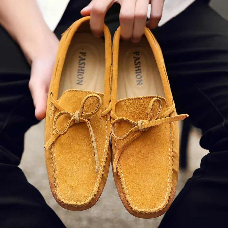 Sven | Lässige Sommer-Loafer in Veloursoptik