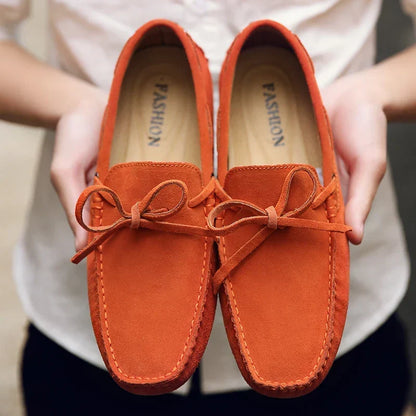 Sven | Lässige Sommer-Loafer in Veloursoptik