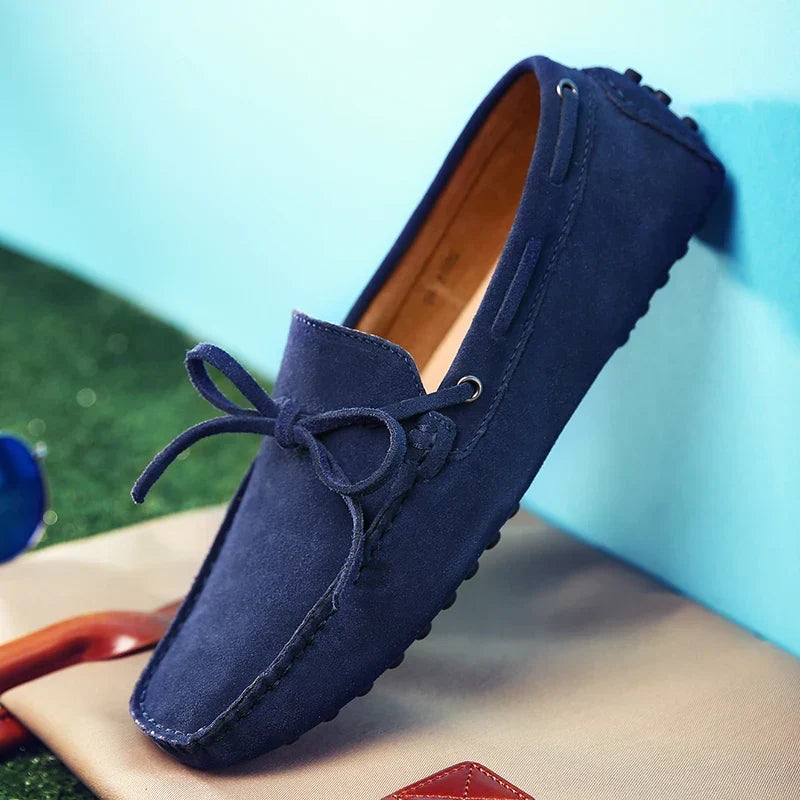 Sven | Lässige Sommer-Loafer in Veloursoptik