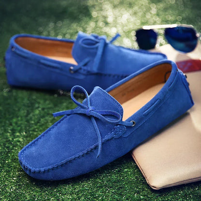 Sven | Lässige Sommer-Loafer in Veloursoptik