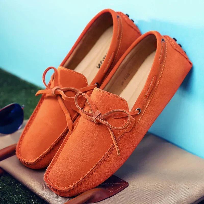 Sven | Lässige Sommer-Loafer in Veloursoptik