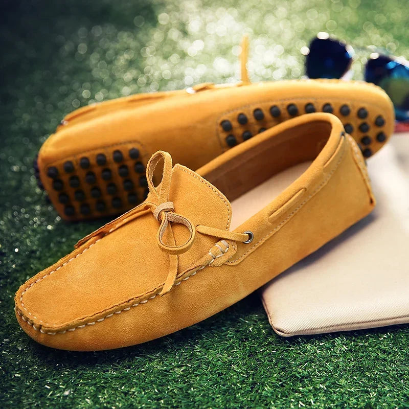 Sven | Lässige Sommer-Loafer in Veloursoptik