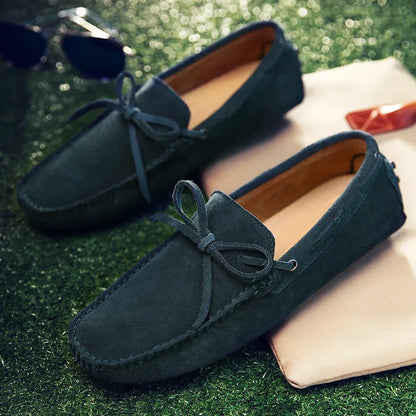 Sven | Lässige Sommer-Loafer in Veloursoptik
