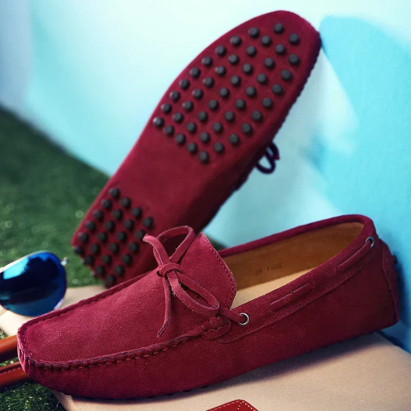 Sven | Lässige Sommer-Loafer in Veloursoptik
