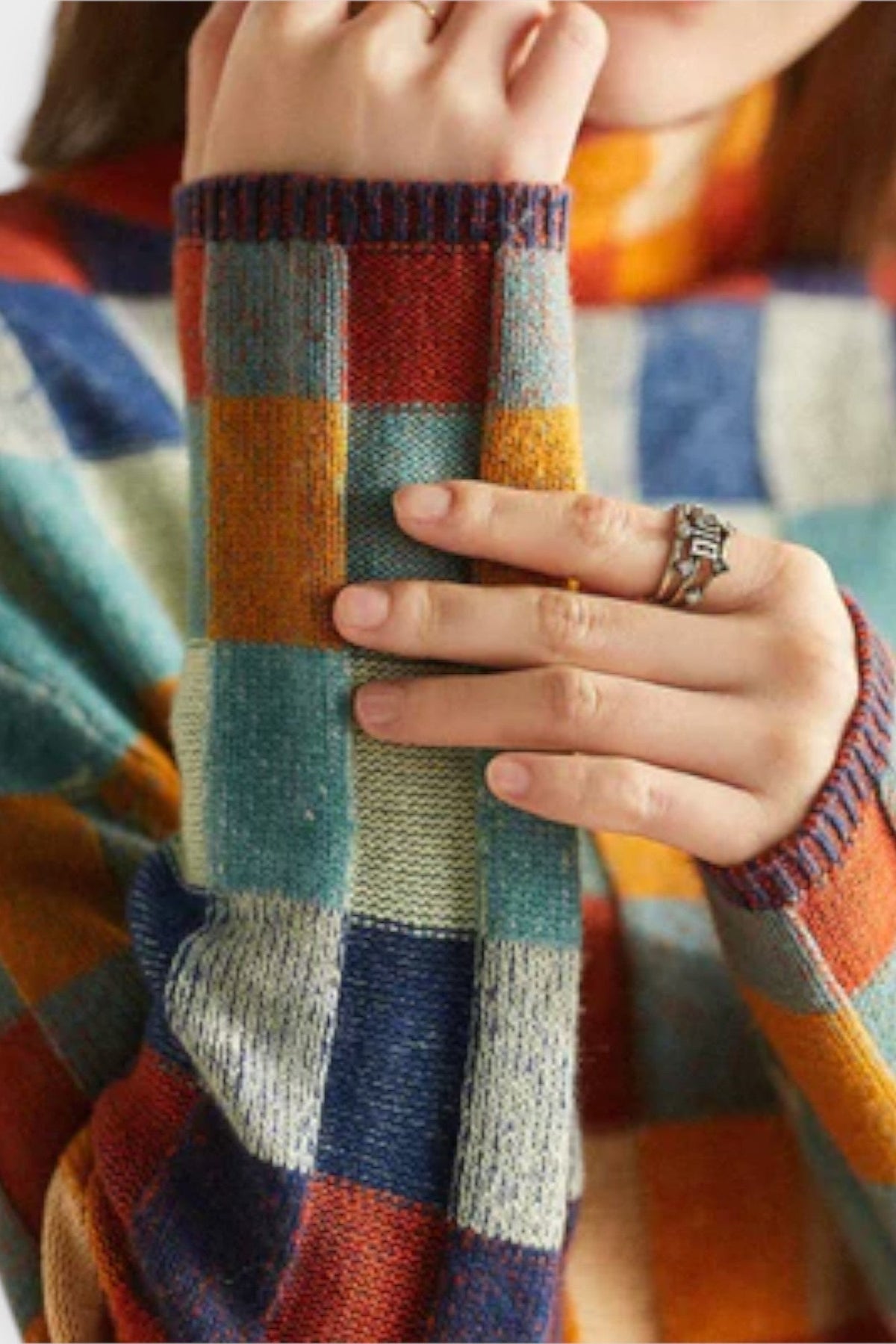 Cecily | Bunter Patchwork-Pullover