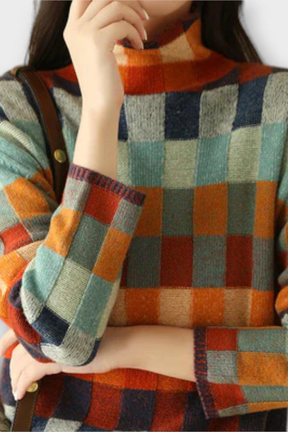 Cecily | Bunter Patchwork-Pullover