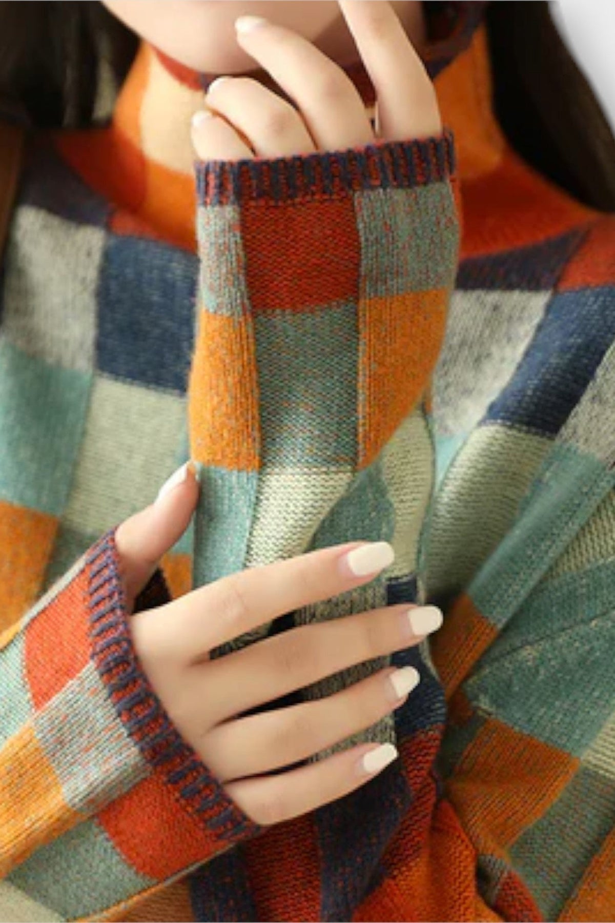Cecily | Bunter Patchwork-Pullover