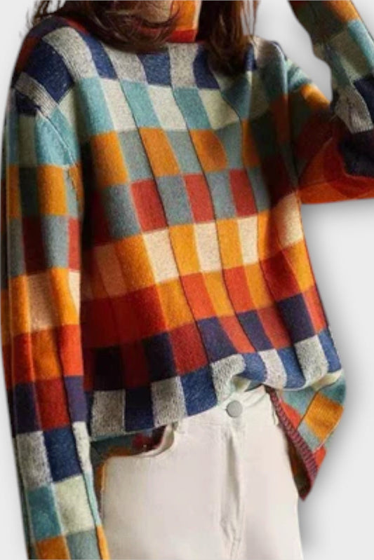 Cecily | Bunter Patchwork-Pullover