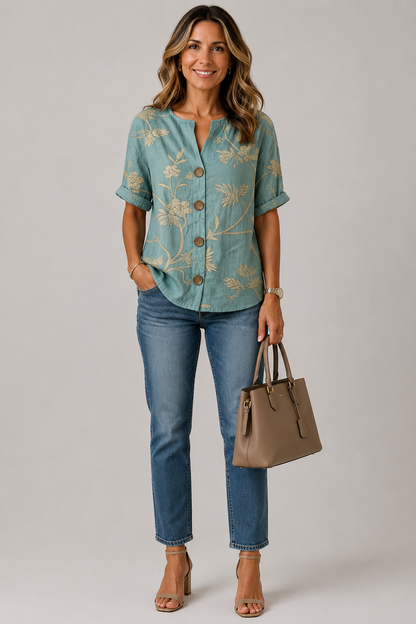 Traudel | Bluse mit Blümchenmuster