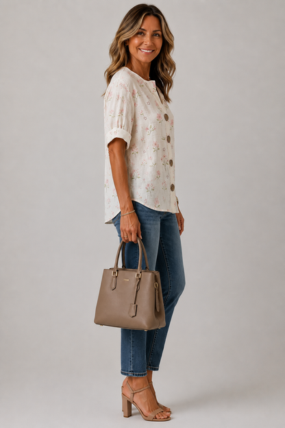 Traudel | Bluse mit Blümchenmuster