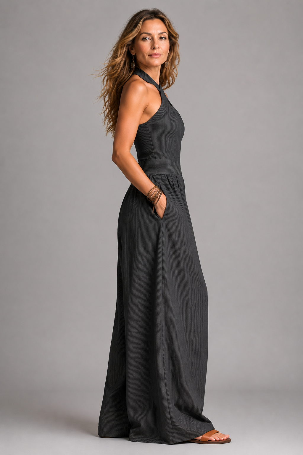 Frieda | Jumpsuit mit Neckholder