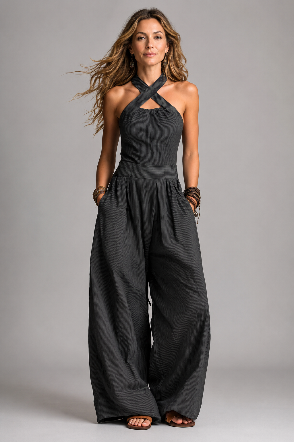 Frieda | Jumpsuit mit Neckholder