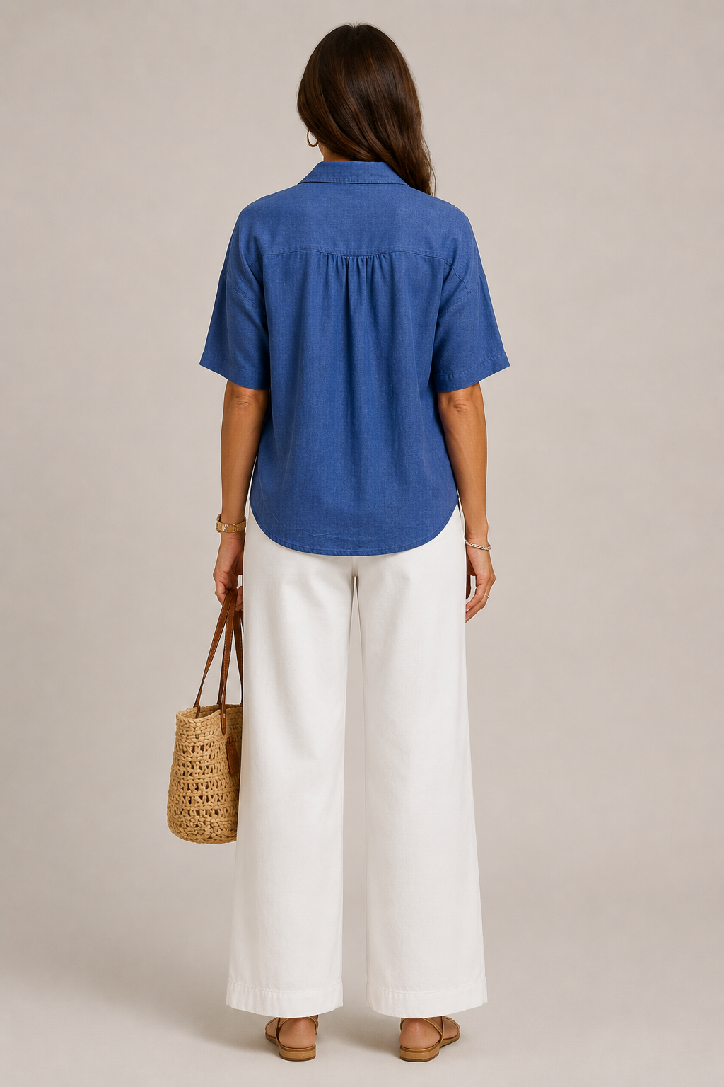 Christine | Bluse in Leinenoptik