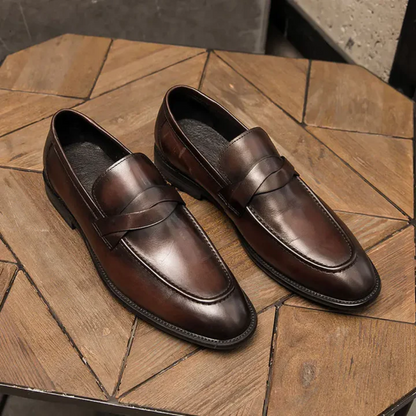 Ulrich | Elegante Penny-Loafer in Lederoptik