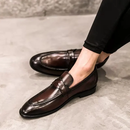 Ulrich | Elegante Penny-Loafer in Lederoptik