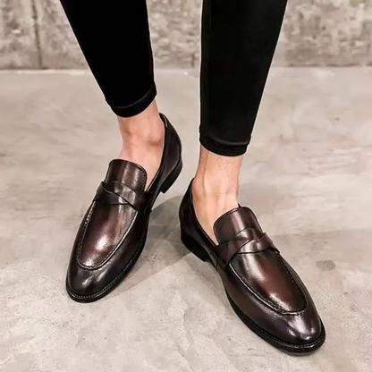 Ulrich | Elegante Penny-Loafer in Lederoptik