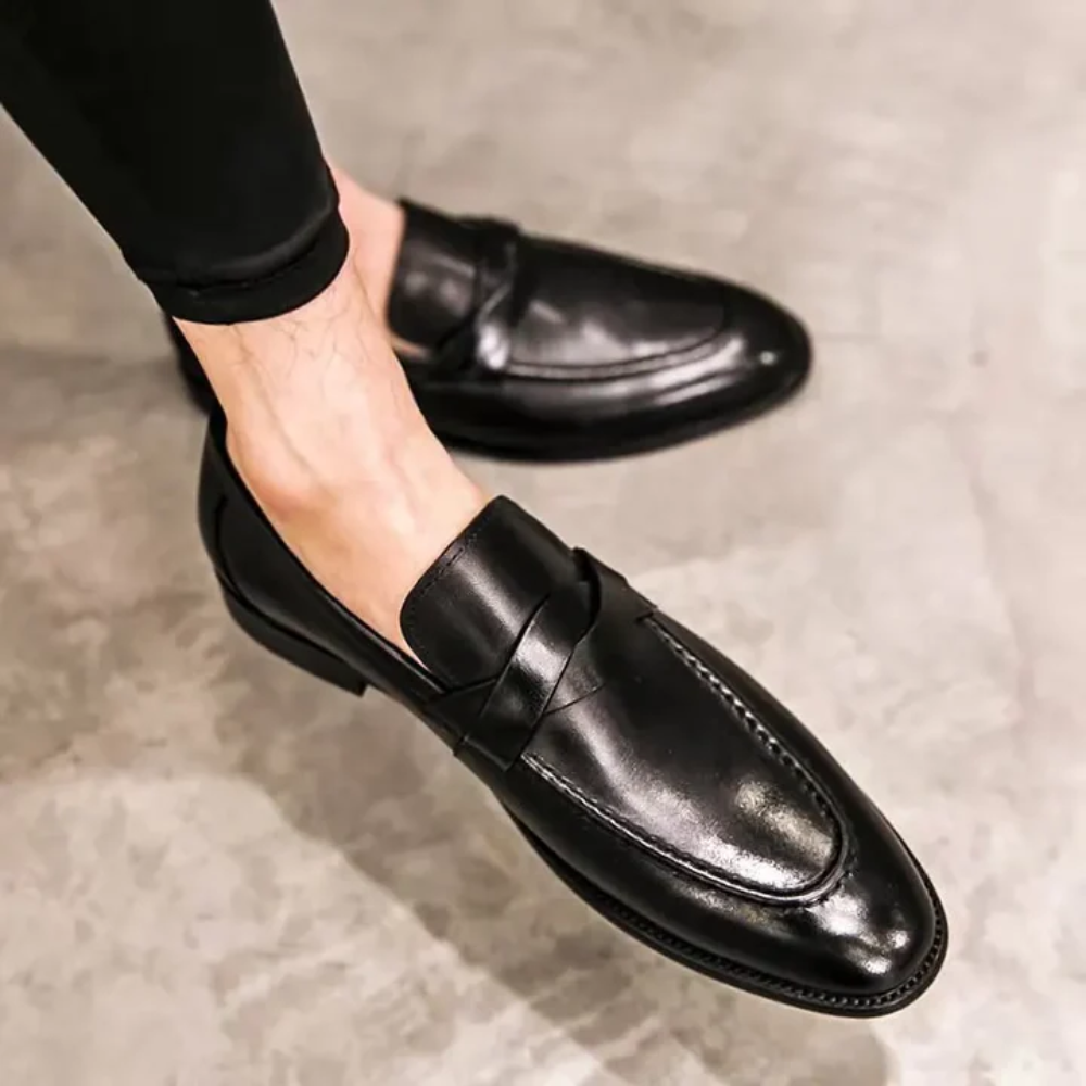 Ulrich | Elegante Penny-Loafer in Lederoptik