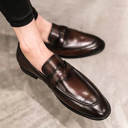 Ulrich | Elegante Penny-Loafer in Lederoptik