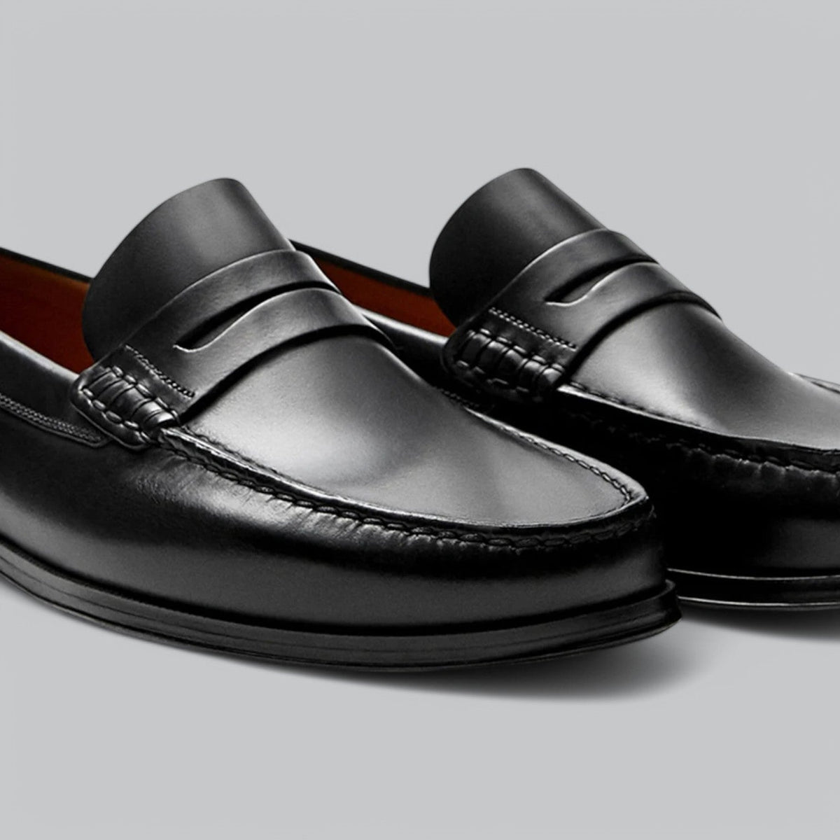 Thomas | Penny-Loafer in Lederoptik